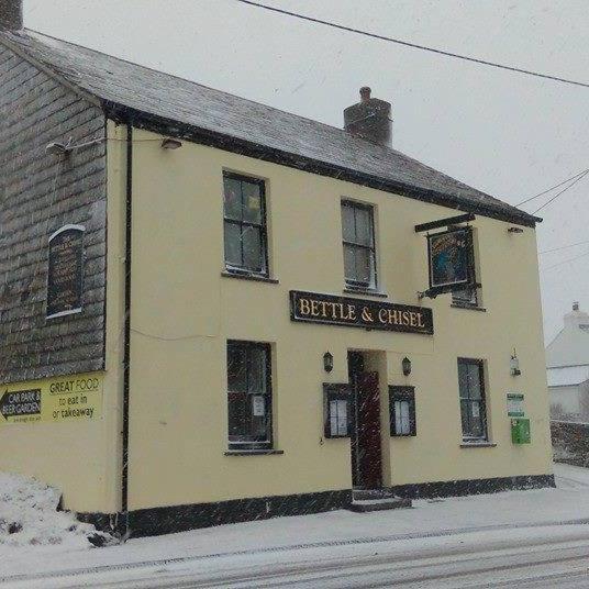 The Bettle And Chisel Hotel Delabole Exterior photo